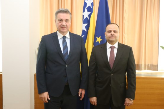 Predsjedavajući Predstavničkog doma Parlamentarne skupštine BiH dr. Denis Zvizdić primio ambasadora Kraljevine Saudijske Arabije u BiH